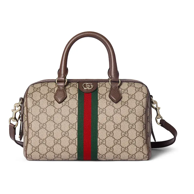 Ophidia Series Medium Boston Bag