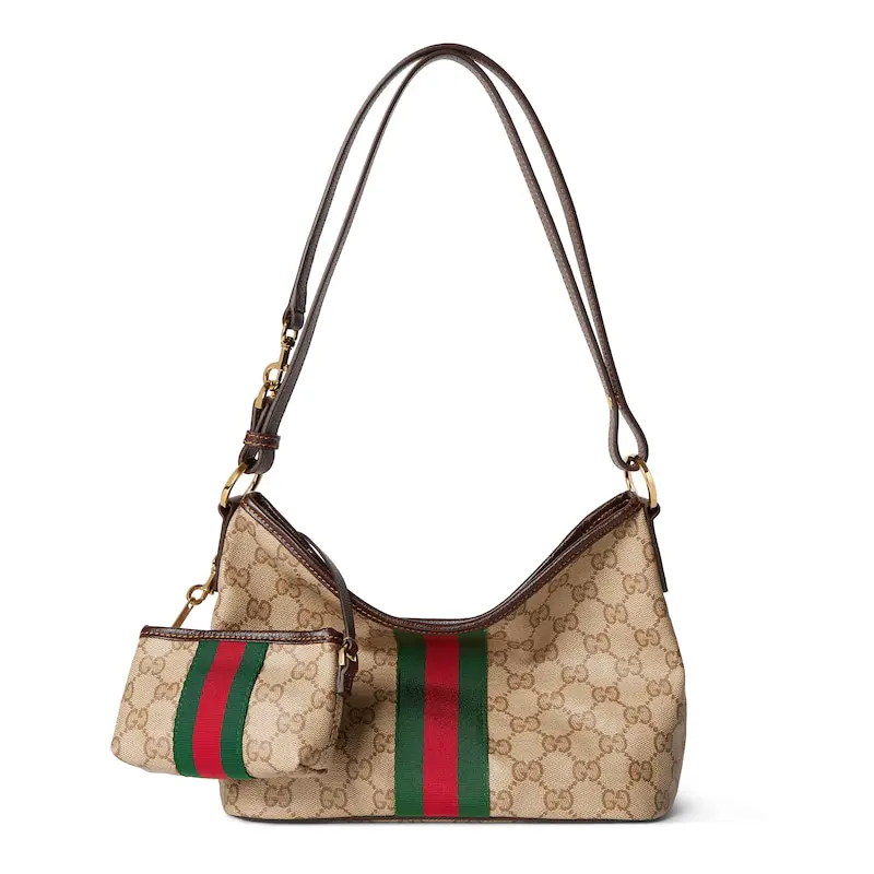 Medium Strapped Shoulder Bag (with detachable mini bag)